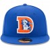 Men's Denver Broncos New Era Royal Classic Logo Omaha 59FIFTY Fitted Hat 2539433